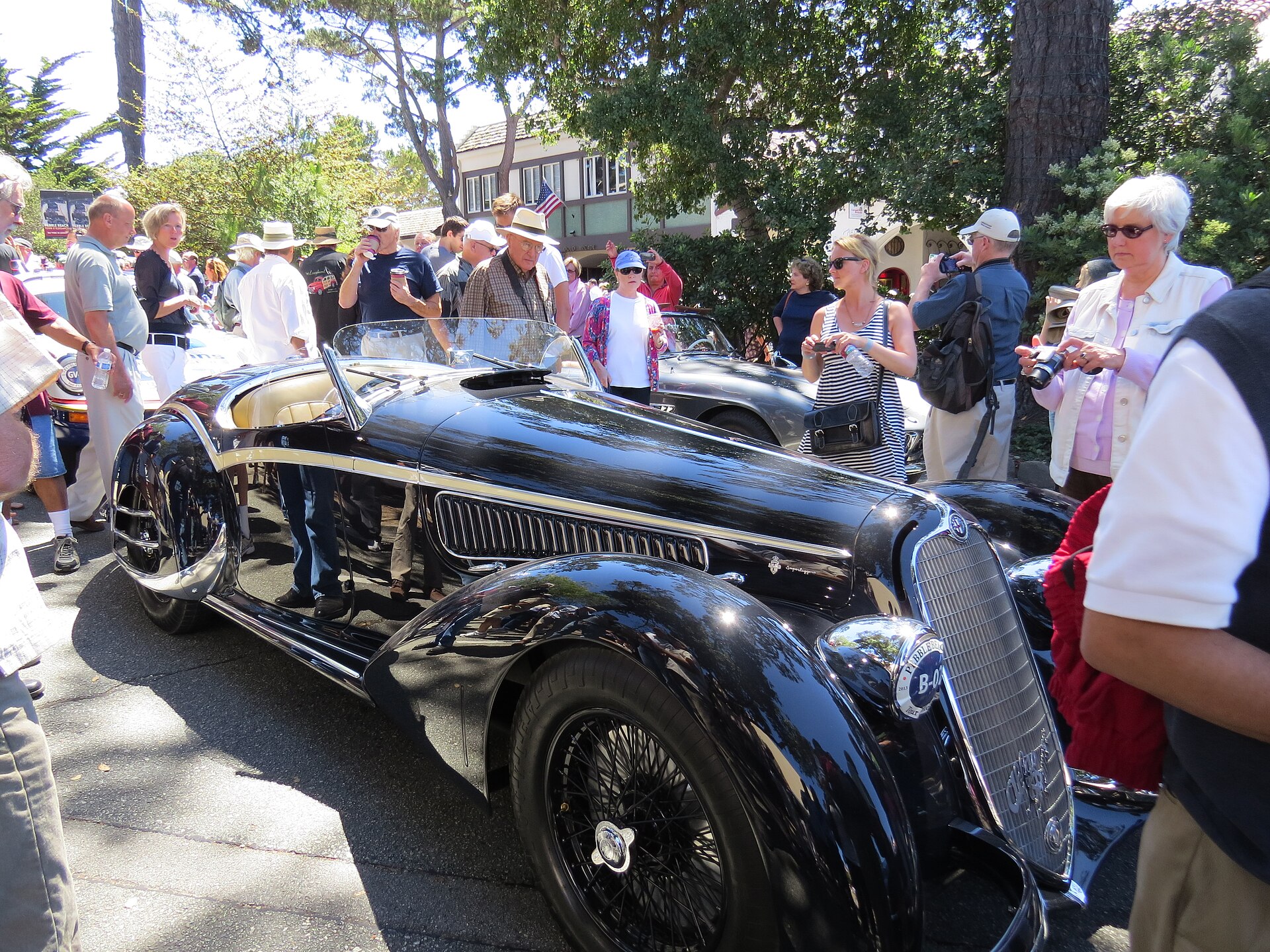 1938 8C 2900 B Corto Spider by Touring, Pebble Beach Tour d'Elegance 2010